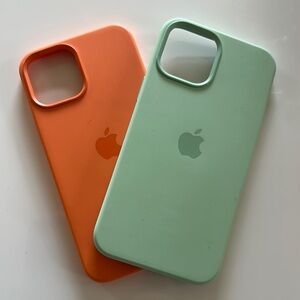 Apple Tablet Case Green and Orange Sleek Design